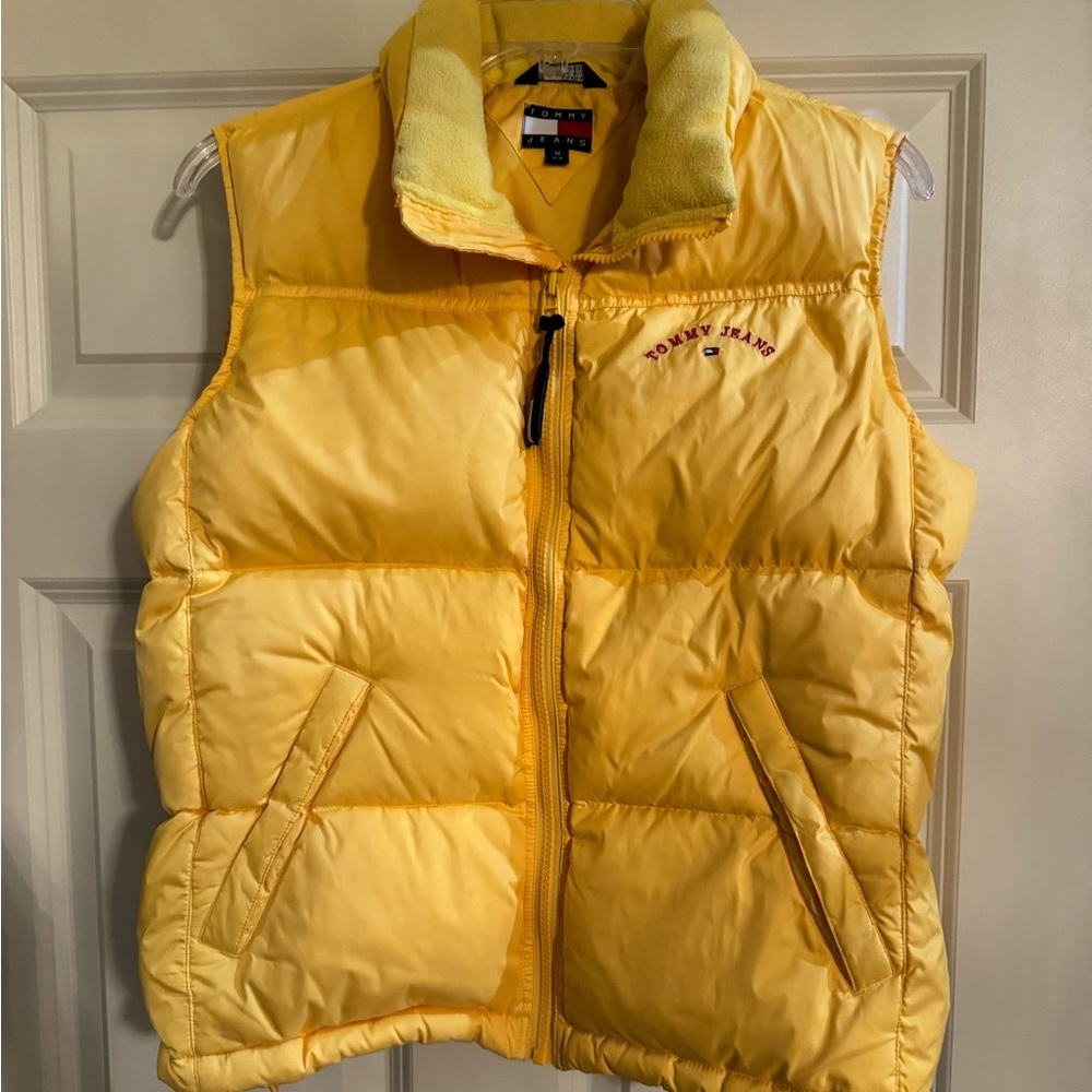 Tommy Jeans puffy sleeveless quilted jacket